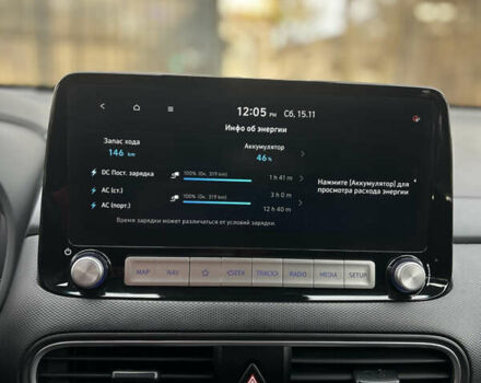 Білий Хендай Kona Electric, об'ємом двигуна 0 л та пробігом 59 тис. км за 15870 $, фото 12 на Automoto.ua