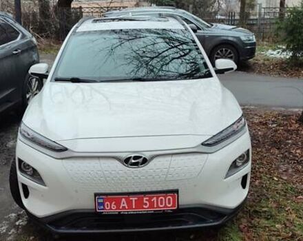 Білий Хендай Kona Electric, об'ємом двигуна 0 л та пробігом 59 тис. км за 23500 $, фото 6 на Automoto.ua