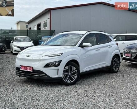 Белый Хендай Kona Electric, объемом двигателя 0 л и пробегом 103 тыс. км за 19450 $, фото 7 на Automoto.ua