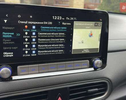 Белый Хендай Kona Electric, объемом двигателя 0 л и пробегом 124 тыс. км за 17494 $, фото 84 на Automoto.ua