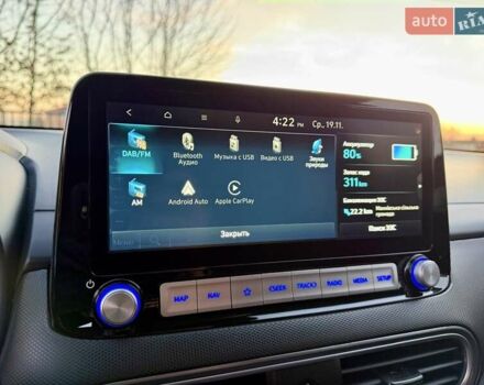 Белый Хендай Kona Electric, объемом двигателя 0 л и пробегом 78 тыс. км за 17250 $, фото 62 на Automoto.ua