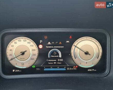 Белый Хендай Kona Electric, объемом двигателя 0 л и пробегом 60 тыс. км за 17700 $, фото 15 на Automoto.ua