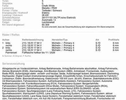 Белый Хендай Kona Electric, объемом двигателя 0 л и пробегом 60 тыс. км за 17700 $, фото 33 на Automoto.ua