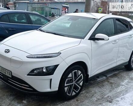 Белый Хендай Kona Electric, объемом двигателя 0 л и пробегом 14 тыс. км за 25700 $, фото 1 на Automoto.ua