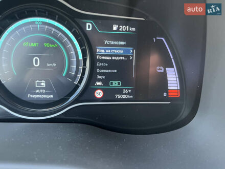Белый Хендай Kona Electric, объемом двигателя 0 л и пробегом 98 тыс. км за 19500 $, фото 1 на Automoto.ua