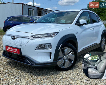 Білий Хендай Kona Electric, об'ємом двигуна 0 л та пробігом 115 тис. км за 18700 $, фото 1 на Automoto.ua