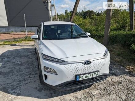 Білий Хендай Kona Electric, об'ємом двигуна 0 л та пробігом 34 тис. км за 19500 $, фото 1 на Automoto.ua