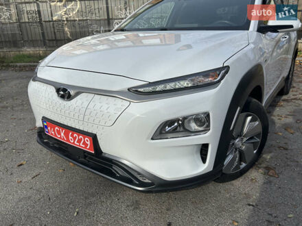 Білий Хендай Kona Electric, об'ємом двигуна 0 л та пробігом 59 тис. км за 15870 $, фото 1 на Automoto.ua