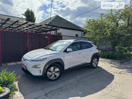 Білий Хендай Kona Electric, об'ємом двигуна 0 л та пробігом 39 тис. км за 21500 $, фото 1 на Automoto.ua