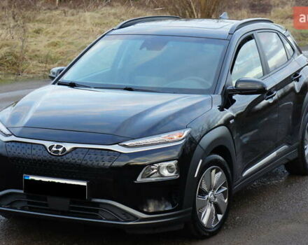Черный Хендай Kona Electric, объемом двигателя 0 л и пробегом 124 тыс. км за 16600 $, фото 9 на Automoto.ua