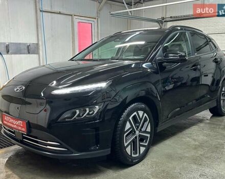 Черный Хендай Kona Electric, объемом двигателя 0 л и пробегом 80 тыс. км за 23100 $, фото 26 на Automoto.ua