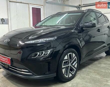 Черный Хендай Kona Electric, объемом двигателя 0 л и пробегом 45 тыс. км за 23700 $, фото 19 на Automoto.ua