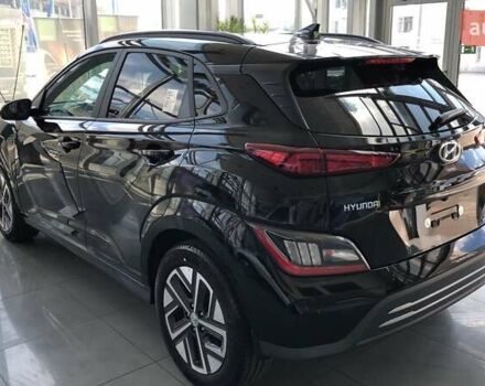 Черный Хендай Kona Electric, объемом двигателя 0 л и пробегом 1 тыс. км за 30215 $, фото 4 на Automoto.ua