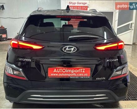 Черный Хендай Kona Electric, объемом двигателя 0 л и пробегом 80 тыс. км за 23100 $, фото 29 на Automoto.ua