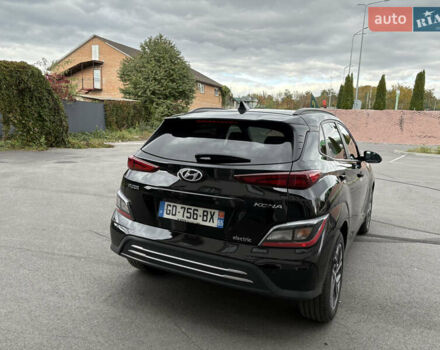 Черный Хендай Kona Electric, объемом двигателя 0 л и пробегом 30 тыс. км за 17200 $, фото 7 на Automoto.ua