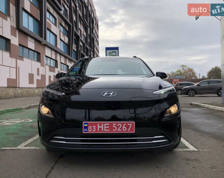 Черный Хендай Kona Electric, объемом двигателя 0 л и пробегом 30 тыс. км за 16000 $, фото 1 на Automoto.ua