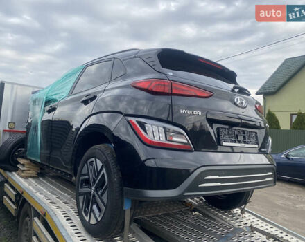 Черный Хендай Kona Electric, объемом двигателя 0 л и пробегом 40 тыс. км за 5000 $, фото 7 на Automoto.ua