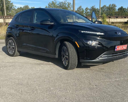 Черный Хендай Kona Electric, объемом двигателя 0 л и пробегом 64 тыс. км за 19700 $, фото 7 на Automoto.ua