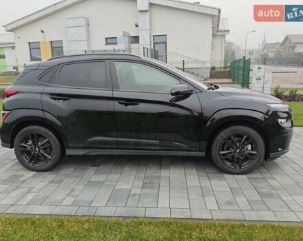 Черный Хендай Kona Electric, объемом двигателя 0 л и пробегом 22 тыс. км за 17900 $, фото 3 на Automoto.ua