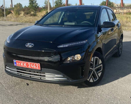 Черный Хендай Kona Electric, объемом двигателя 0 л и пробегом 64 тыс. км за 19700 $, фото 6 на Automoto.ua