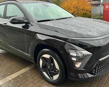 Черный Хендай Kona Electric, объемом двигателя 0 л и пробегом 46 тыс. км за 23600 $, фото 5 на Automoto.ua