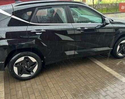 Черный Хендай Kona Electric, объемом двигателя 0 л и пробегом 46 тыс. км за 23600 $, фото 4 на Automoto.ua