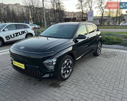 Черный Хендай Kona Electric, объемом двигателя 0 л и пробегом 28 тыс. км за 35999 $, фото 7 на Automoto.ua
