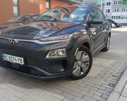 Чорний Хендай Kona Electric, об'ємом двигуна 0 л та пробігом 79 тис. км за 17300 $, фото 1 на Automoto.ua
