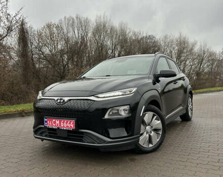 Черный Хендай Kona Electric, объемом двигателя 0 л и пробегом 124 тыс. км за 17999 $, фото 1 на Automoto.ua