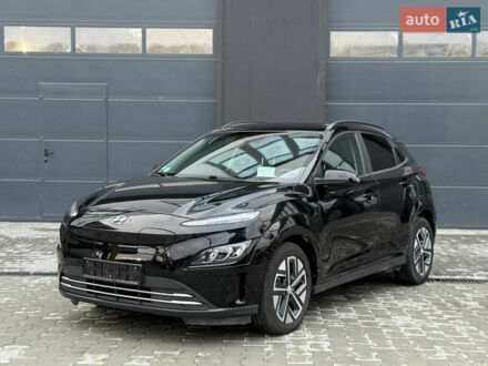 Черный Хендай Kona Electric, объемом двигателя 0 л и пробегом 96 тыс. км за 20300 $, фото 1 на Automoto.ua