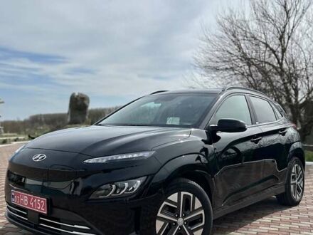 Черный Хендай Kona Electric, объемом двигателя 0 л и пробегом 55 тыс. км за 19900 $, фото 1 на Automoto.ua