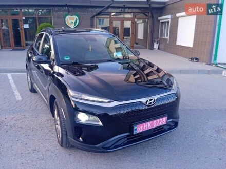 Чорний Хендай Kona Electric, об'ємом двигуна 0 л та пробігом 97 тис. км за 18190 $, фото 1 на Automoto.ua