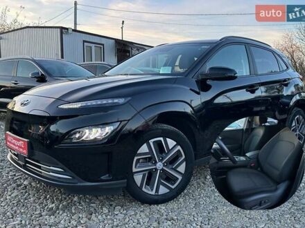 Черный Хендай Kona Electric, объемом двигателя 0 л и пробегом 86 тыс. км за 21500 $, фото 1 на Automoto.ua