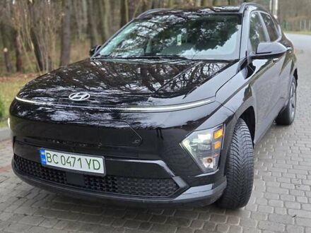 Черный Хендай Kona Electric, объемом двигателя 0 л и пробегом 8 тыс. км за 26350 $, фото 1 на Automoto.ua