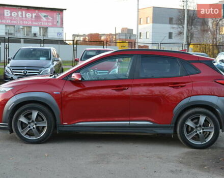 Красный Хендай Kona Electric, объемом двигателя 0 л и пробегом 125 тыс. км за 17500 $, фото 11 на Automoto.ua
