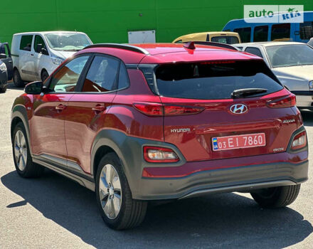 Червоний Хендай Kona Electric, об'ємом двигуна 0 л та пробігом 94 тис. км за 17800 $, фото 10 на Automoto.ua