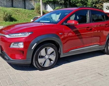 Красный Хендай Kona Electric, объемом двигателя 0 л и пробегом 57 тыс. км за 23799 $, фото 54 на Automoto.ua