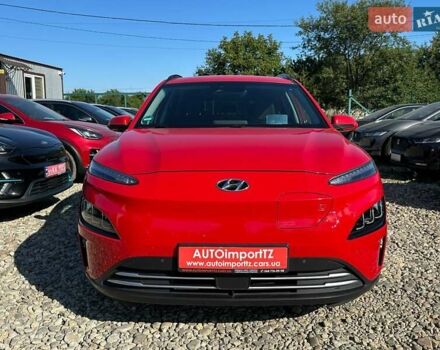 Красный Хендай Kona Electric, объемом двигателя 0 л и пробегом 86 тыс. км за 20600 $, фото 12 на Automoto.ua