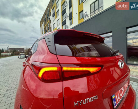 Красный Хендай Kona Electric, объемом двигателя 0 л и пробегом 161 тыс. км за 17999 $, фото 10 на Automoto.ua