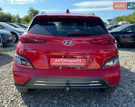 Красный Хендай Kona Electric, объемом двигателя 0 л и пробегом 86 тыс. км за 20600 $, фото 9 на Automoto.ua