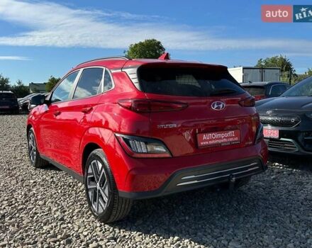 Красный Хендай Kona Electric, объемом двигателя 0 л и пробегом 86 тыс. км за 20600 $, фото 8 на Automoto.ua