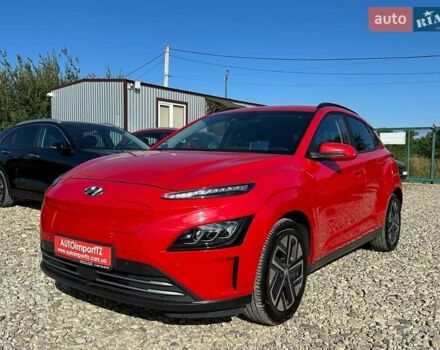 Красный Хендай Kona Electric, объемом двигателя 0 л и пробегом 86 тыс. км за 20600 $, фото 6 на Automoto.ua