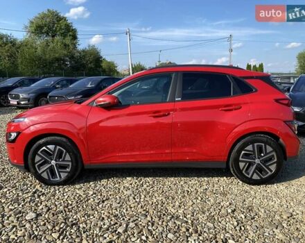 Красный Хендай Kona Electric, объемом двигателя 0 л и пробегом 105 тыс. км за 20500 $, фото 13 на Automoto.ua