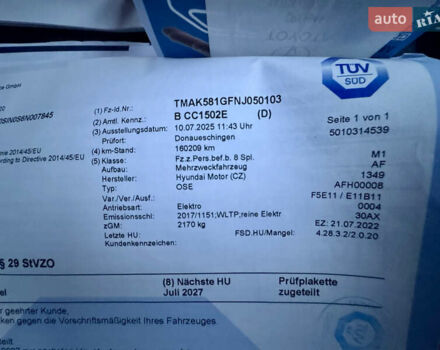 Красный Хендай Kona Electric, объемом двигателя 0 л и пробегом 161 тыс. км за 17999 $, фото 24 на Automoto.ua