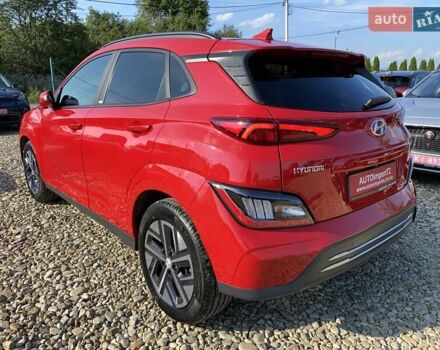 Красный Хендай Kona Electric, объемом двигателя 0 л и пробегом 105 тыс. км за 20500 $, фото 14 на Automoto.ua