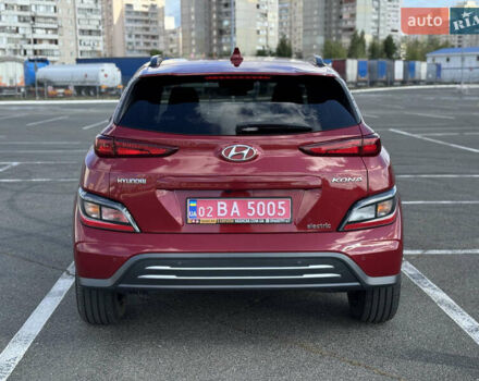 Красный Хендай Kona Electric, объемом двигателя 0 л и пробегом 53 тыс. км за 16900 $, фото 11 на Automoto.ua
