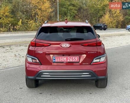 Червоний Хендай Kona Electric, об'ємом двигуна 0 л та пробігом 22 тис. км за 23700 $, фото 5 на Automoto.ua