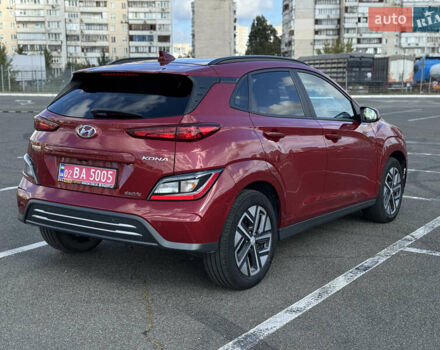 Красный Хендай Kona Electric, объемом двигателя 0 л и пробегом 53 тыс. км за 16900 $, фото 10 на Automoto.ua