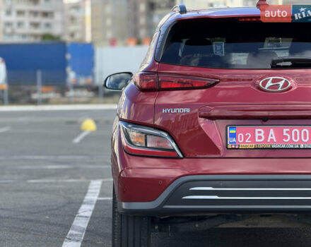 Красный Хендай Kona Electric, объемом двигателя 0 л и пробегом 53 тыс. км за 16900 $, фото 14 на Automoto.ua