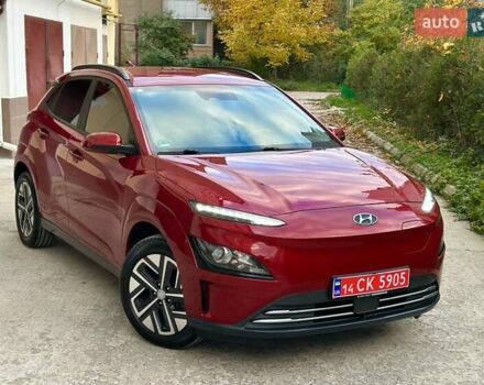 Красный Хендай Kona Electric, объемом двигателя 0 л и пробегом 84 тыс. км за 16950 $, фото 28 на Automoto.ua